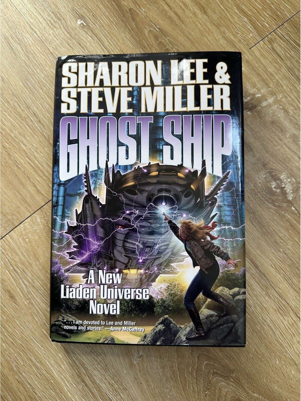 SIGNED Sharon Lee, Steve Miller GHOST SHIP Liaden Universe novel 2011 hardcover